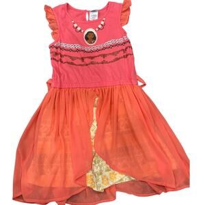 Disney Princess Moana Girls Romper, Size 10/12